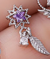 Nose Stud Flower European And America Piercing Ear Stud Nose Ring