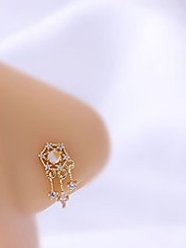 Nose Stud Flower European And America Piercing Ear Stud Nose Ring