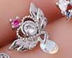 Nose Stud Flower European And America Piercing Ear Stud Nose Ring