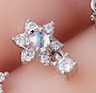 Nose Stud Flower European And America Piercing Ear Stud Nose Ring